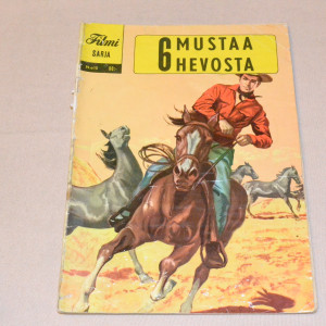 Filmisarja n:o 10 6 mustaa hevosta